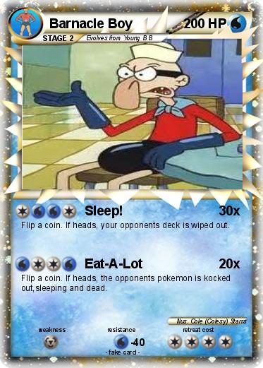 Pokemon Barnacle Boy