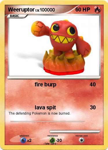 Pokemon Weeruptor
