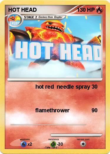 Pokemon HOT HEAD