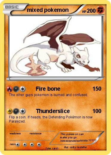 Pokemon mixed pokemon
