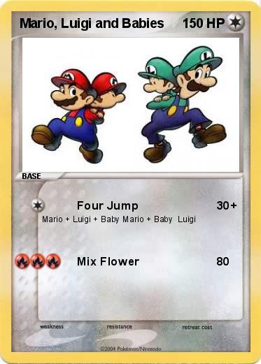 Pokemon Mario, Luigi and Babies