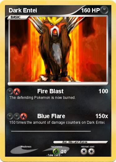 Pokemon Dark Entei