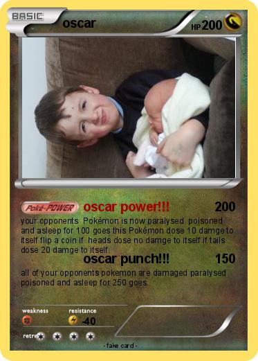 Pokemon oscar