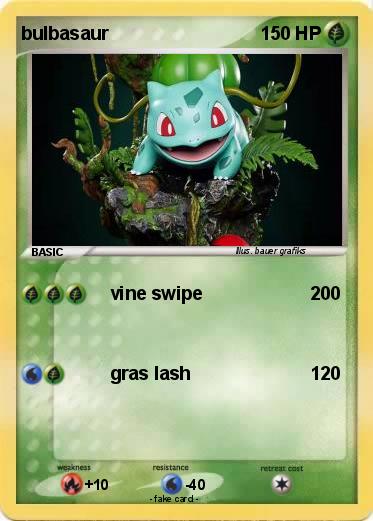 Pokemon bulbasaur