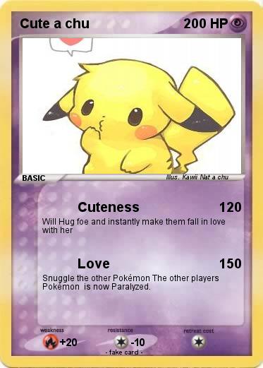 Pokemon Cute a chu