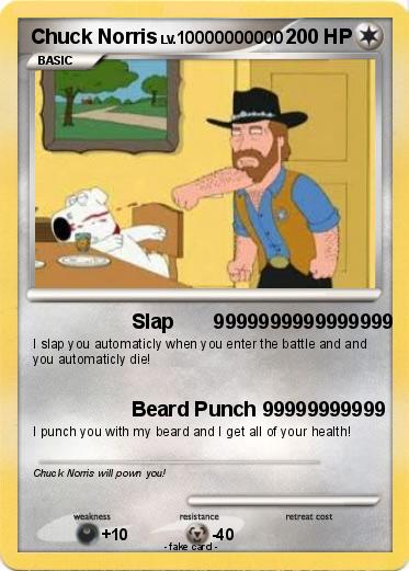 Pokemon Chuck Norris