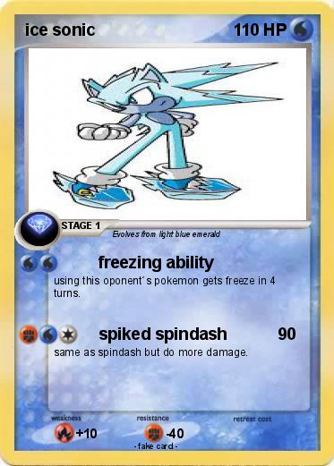 Pokemon ice sonic