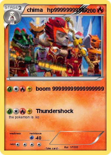 Pokemon chima   hp99999999999