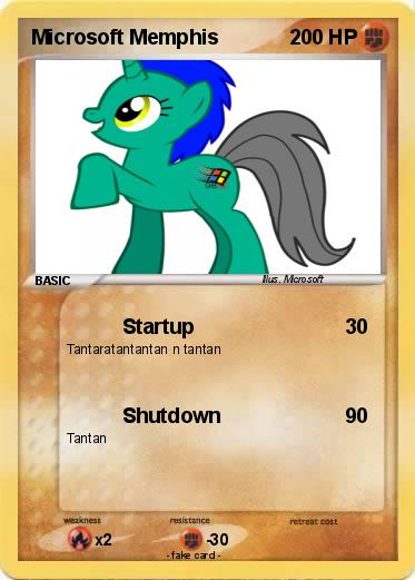 Pokemon Microsoft Memphis