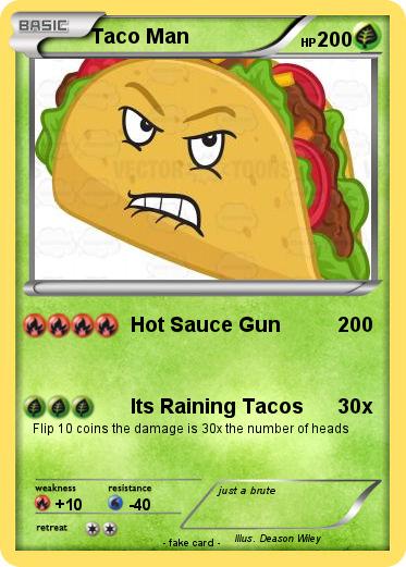 Pokemon Taco Man