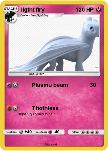Pokemon ligtht firy