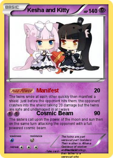 Pokemon Kesha and Kitty