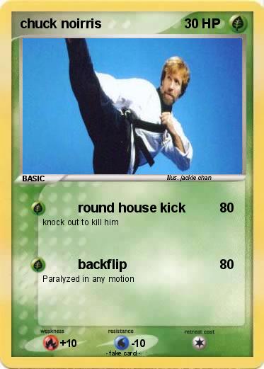 Pokemon chuck noirris