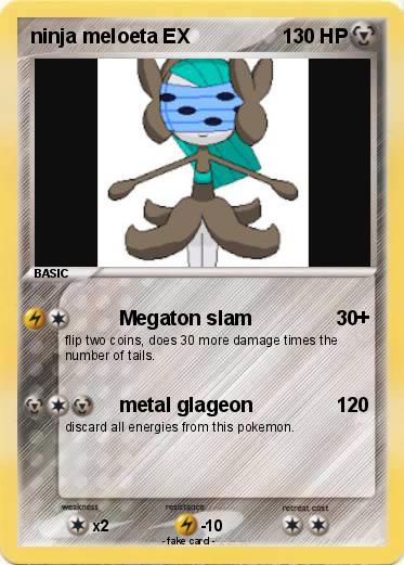 Pokemon ninja meloeta EX
