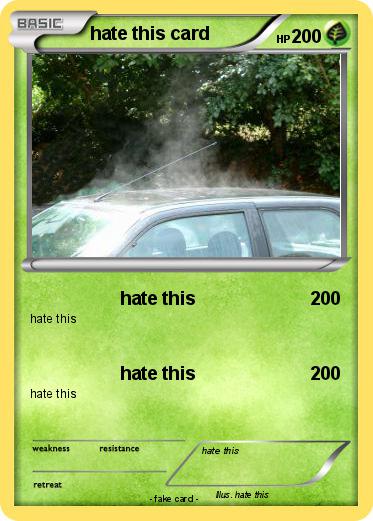 Pokemon hate this card