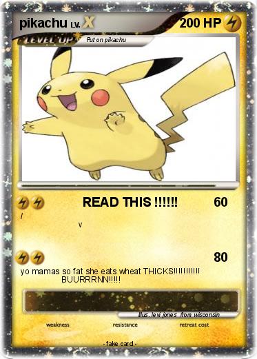 Pokemon pikachu