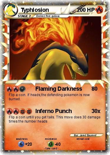 Pokemon Typhlosion
