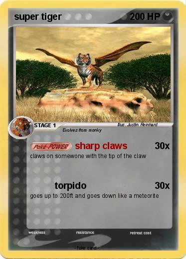 Pokemon super tiger