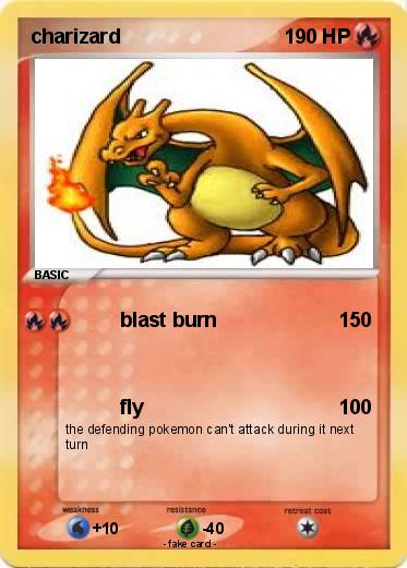 Pokemon charizard