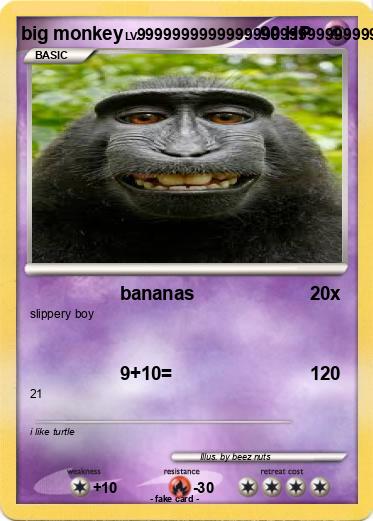 Pokemon big monkey