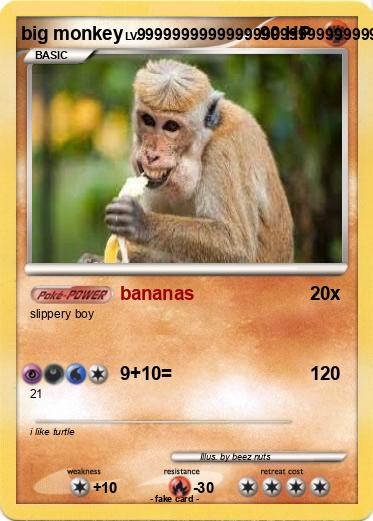 Pokemon big monkey