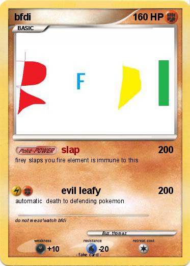 Pokemon bfdi