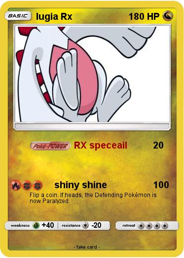 Pokemon lugia Rx