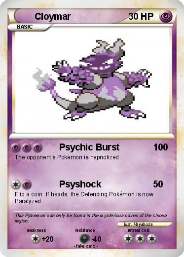 Pokemon Cloymar