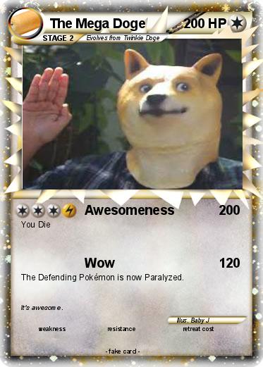 Pokemon The Mega Doge
