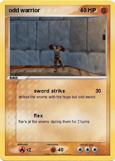Pokemon odd warrior