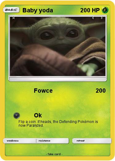 Pokemon Baby yoda