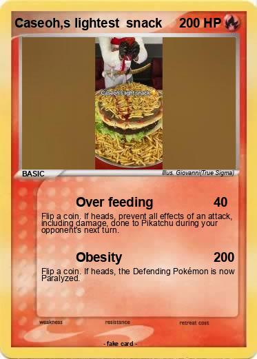 Pokemon Caseoh,s lightest  snack
