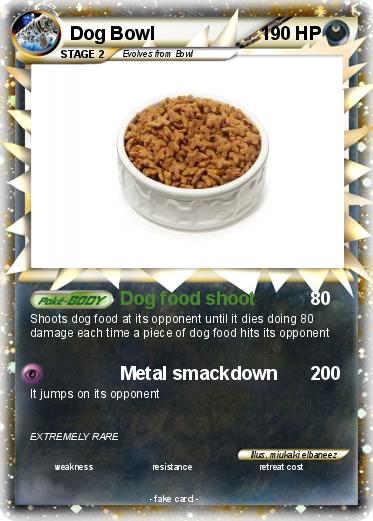 Pokemon Dog Bowl