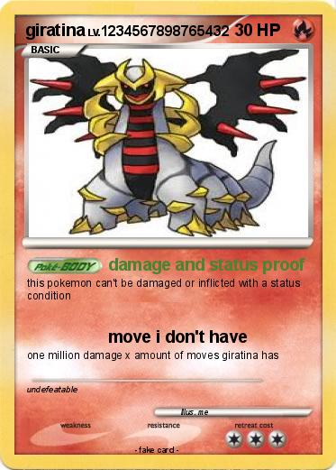 Pokemon giratina