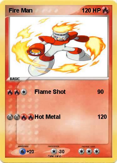 Pokemon Fire Man