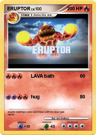 Pokemon ERUPTOR