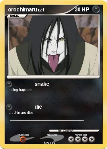 Pokemon orochimaru