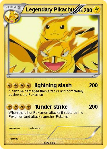 Pokemon Legendary Pikachu