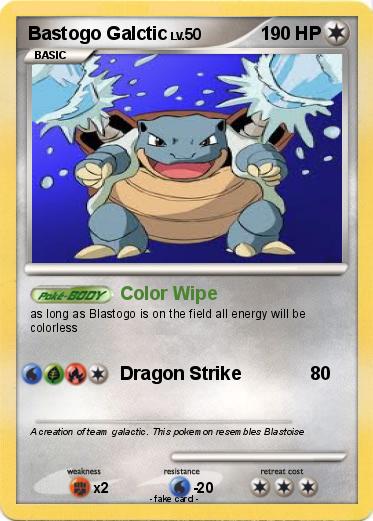 Pokemon Bastogo Galctic