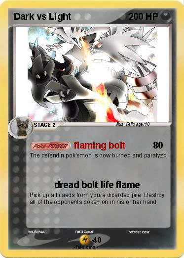 Pokemon Dark vs Light