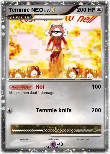 Pokemon Temmie NEO