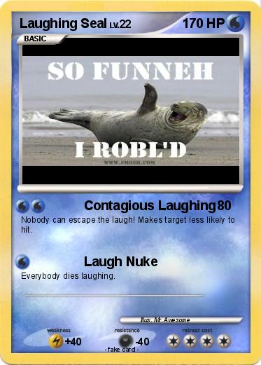 Pokemon Laughing Seal