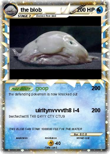 Pokemon the blob