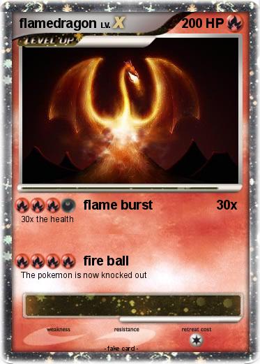 Pokemon flamedragon