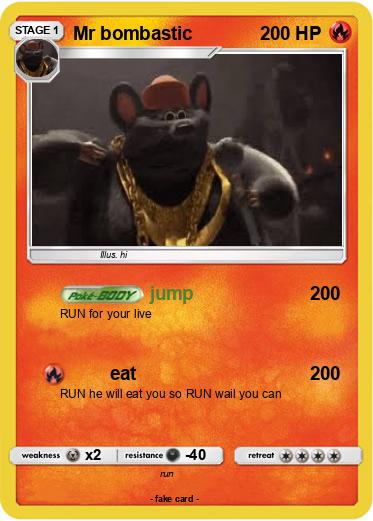 Pokemon Mr bombastic