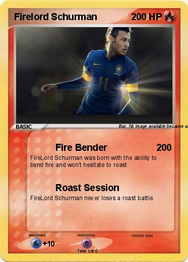 Pokemon Firelord Schurman