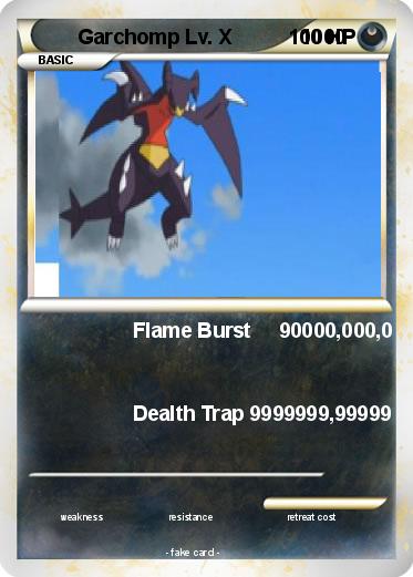 Pokemon Garchomp Lv. X            1000