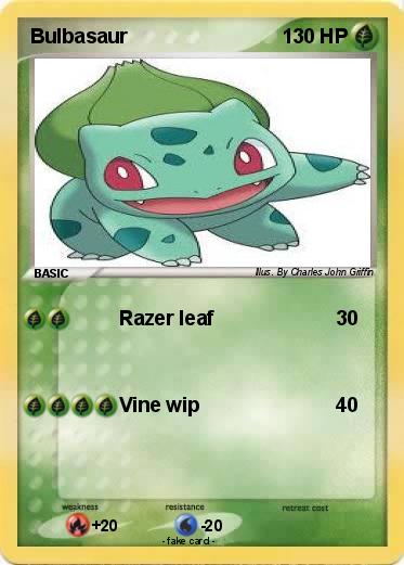 Pokemon Bulbasaur