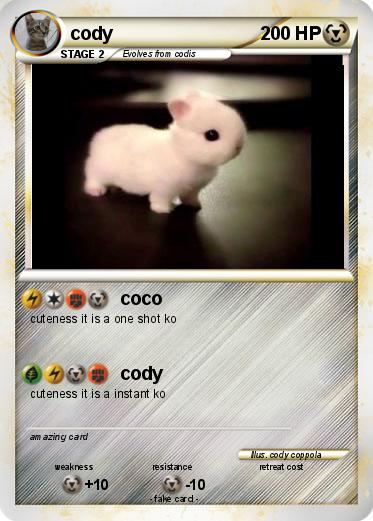 Pokemon cody