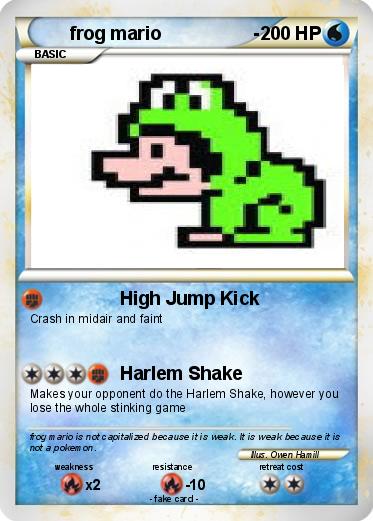 Pokemon frog mario                  -